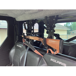 TOPO Motorsports Polaris Ranger Over The Seat Gun Rack Kit