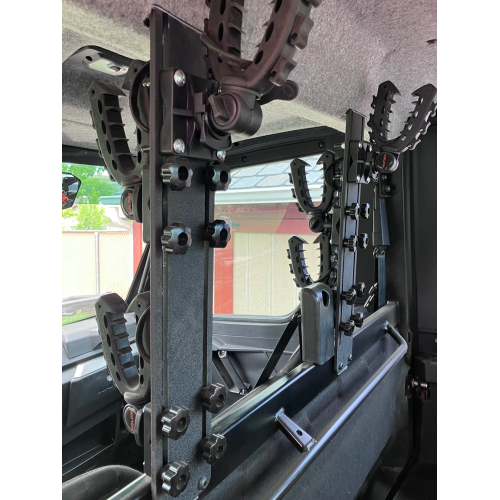 TOPO Motorsports Polaris Ranger Over The Seat Gun Rack Kit