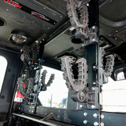 TOPO Motorsports Polaris Ranger Over The Seat Gun Rack Kit