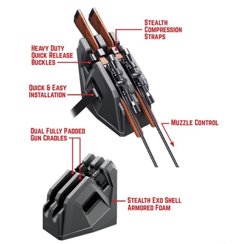 Ranch Armor ICOS In Cab On Seat Gun Holder Ranch Armor ICOS In Cab On Seat Gun Holder