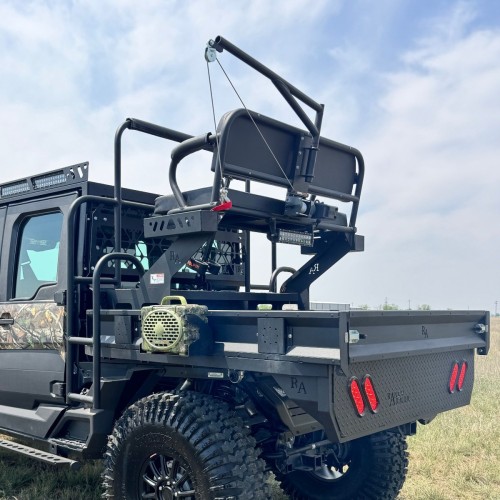 Ranch Armor Flat Bed Aluminum High Seat Ranch Armor Flat Bed Aluminum High Seat