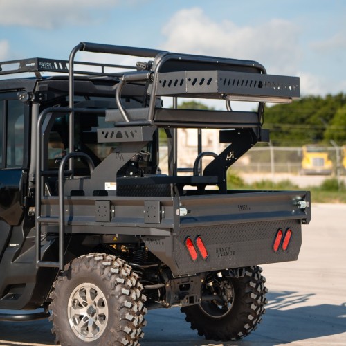 Ranch Armor Flat Bed Aluminum High Seat Ranch Armor Flat Bed Aluminum High Seat