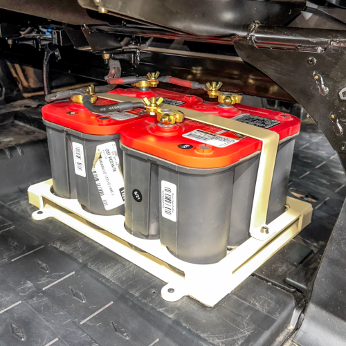 TOPO Motorsports Can-Am Dual Optima Battery Holder/Mount