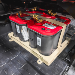 TOPO Motorsports Can-Am Dual Optima Battery Holder/Mount