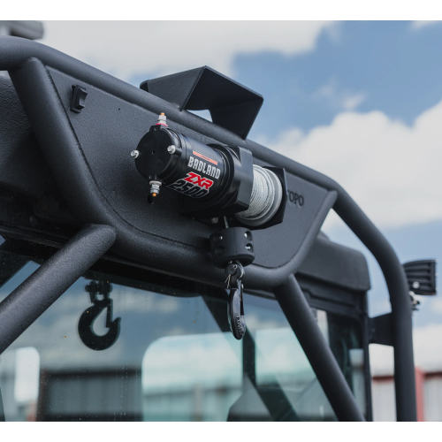 TOPO Motorsports Polaris Ranger Heavy-Duty Winch Headache Rack TOPO Motorsports Polaris Ranger Heavy-Duty Winch Headache Rack