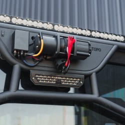 TOPO Motorsports Polaris Ranger XD 1500 Heavy-Duty Winch Headache Rack TOPO Motorsports Polaris Ranger XD 1500 Heavy-Duty Winch Headache Rack