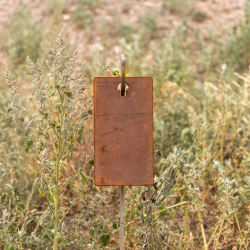 TOPO Motorsports 3/8″ AR500 Static Steel Target – 12" x 8" Rectangle