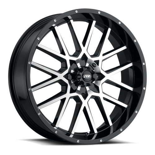 ITP Hurricane Machined 20x6.5 Wheels/Rims (Full Set) ITP Hurricane Machined 20x6.5 Wheels/Rims (Full Set)