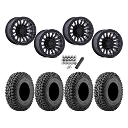 Incursion A/T 32x10-15 Tires on Fuel Rincon Blackout Beadlock Wheels