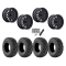Kenda Klever X/T 32x10-14 Tires on MSA M49 Creed Matte Black Wheels
