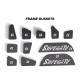 SuperATV Can-Am Defender HD7 Weld-In Gusset Kit