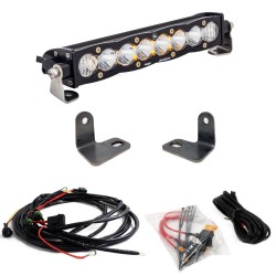 Baja Designs Polaris RZR XP Turbo S8 10" Hood Mount Light Bar Kit (2016-2018) Baja Designs Polaris RZR XP Turbo S8 10" Hood Mount Light Bar Kit (2016-2018)