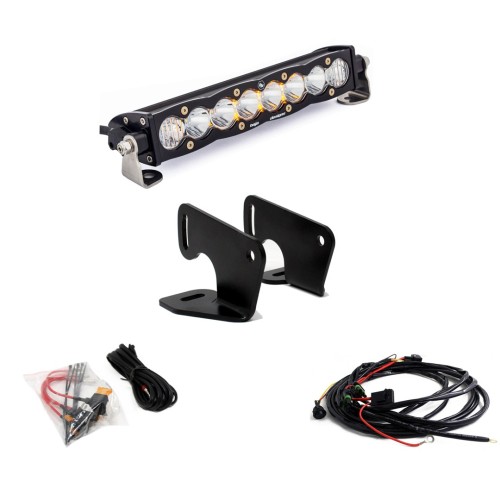 Baja Designs Polaris RZR Pro XP S8 10" Hood Mount Light Bar Kit Baja Designs Polaris RZR Pro XP S8 10" Hood Mount Light Bar Kit