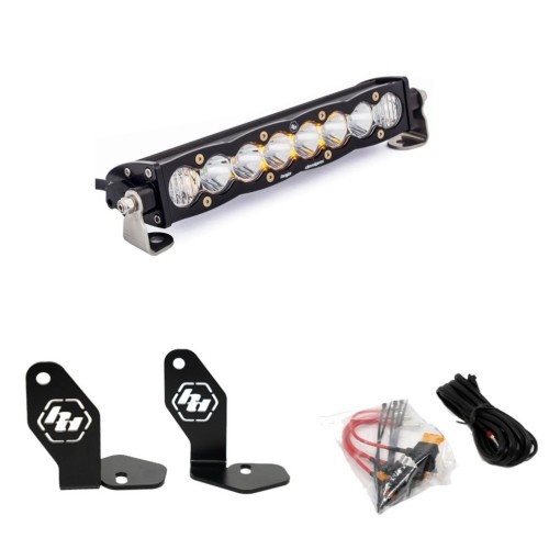 Baja Designs Polaris RZR Pro R S8 10" Hood Mount Kit (2022-2024) Baja Designs Polaris RZR Pro R S8 10" Hood Mount Kit (2022-2024)