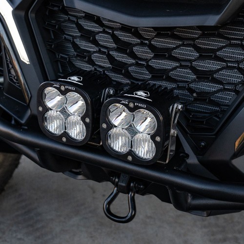 Baja Designs Can-Am Maverick R Pre-Runner Bumper Light Kit Baja Designs Can-Am Maverick R Pre-Runner Bumper Light Kit