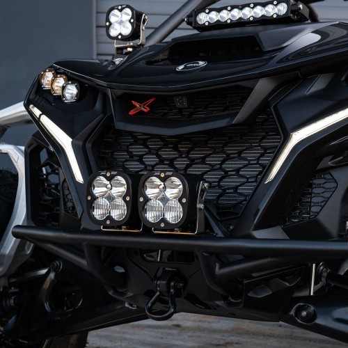 Baja Designs Can-Am Maverick R Pre-Runner Bumper Light Kit Baja Designs Can-Am Maverick R Pre-Runner Bumper Light Kit