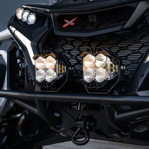 Baja Designs Can-Am Maverick R Pre-Runner Bumper Light Kit Baja Designs Can-Am Maverick R Pre-Runner Bumper Light Kit