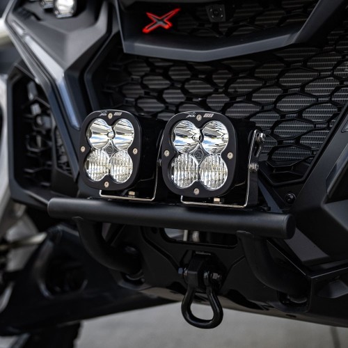 Baja Designs Can-Am Maverick R Push Bar Bumper Light Kit Baja Designs Can-Am Maverick R Push Bar Bumper Light Kit