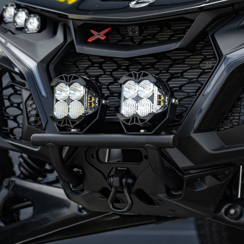 Baja Designs Can-Am Maverick R Push Bar Bumper Light Kit Baja Designs Can-Am Maverick R Push Bar Bumper Light Kit