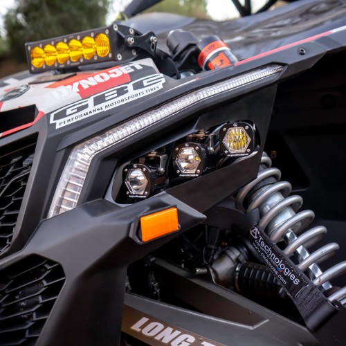 Baja Designs Can-Am Maverick X3 S1 Triple Headlight Kit