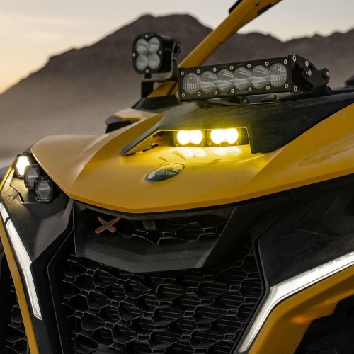 Baja Designs Can-Am Maverick R Dual S2 Pro Hood Kit Baja Designs Can-Am Maverick R Dual S2 Pro Hood Kit