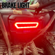 Knight ATV 2007 to 2019 Yamaha Grizzly ATV Tail Light With Reverse Light Knight ATV 2007 to 2019 Yamaha Grizzly ATV Tail Light With Reverse Light