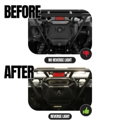 Knight ATV 2020+ Yamaha Grizzly ATV Tail Light With Reverse Light