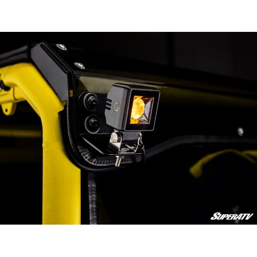 SuperATV Can-Am Defender Rear-Facing LED Cube Lights