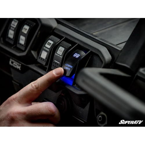 SuperATV Can-Am Defender Rear-Facing LED Cube Lights