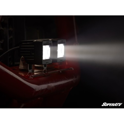 SuperATV 3" x 1.5" Single-Row LED Cube Lights SuperATV 3" x 1.5" Single-Row LED Cube Lights