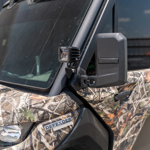 TOPO Motorsports Can-Am Defender HD10 Door Jamb Light Pod Mounts – Flat (Pair) TOPO Motorsports Can-Am Defender HD10 Door Jamb Light Pod Mounts – Flat (Pair)