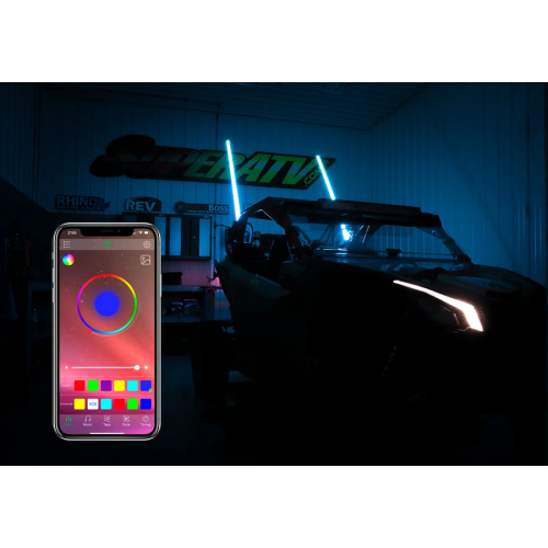 RGB LED Whip Lights RGB LED Whip Lights