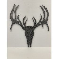 Silver Deer Logo Plate for Wild Boar Radiator Relocation Kit Silver Deer Logo Plate for Wild Boar Radiator Relocation Kit