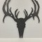 Silver Deer Logo Plate for Wild Boar Radiator Relocation Kit