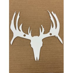White Deer Logo Plate for Wild Boar Radiator Relocation Kit White Deer Logo Plate for Wild Boar Radiator Relocation Kit