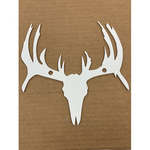 White Deer Logo Plate for Wild Boar Radiator Relocation Kit White Deer Logo Plate for Wild Boar Radiator Relocation Kit