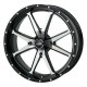 BKT AT 171 38x10-20 Tires on Frontline 556 Machined Wheels