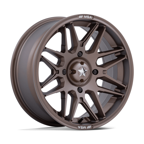 MSA M52 Radar Matte Bronze 16x7 Wheel/Rim