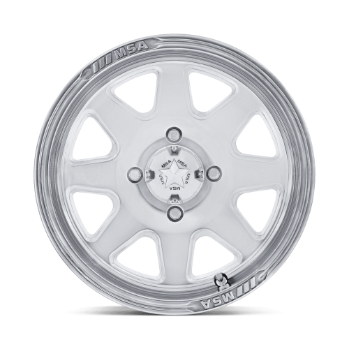 MSA M54 Spark Polished 15x7 Wheels/Rims (Full Set)