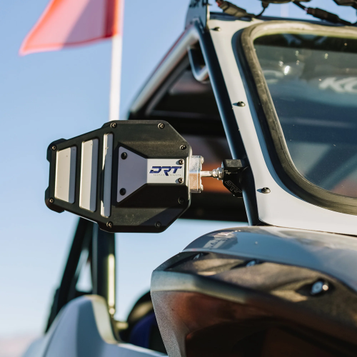 DRT Motorsports Billet Aluminum Tactical Convex Side Mirror Set