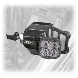 DRT Motorsports Billet Aluminum Tactical Convex Side Lighted Mirror Set Kit DRT Motorsports Billet Aluminum Tactical Convex Side Lighted Mirror Set Kit