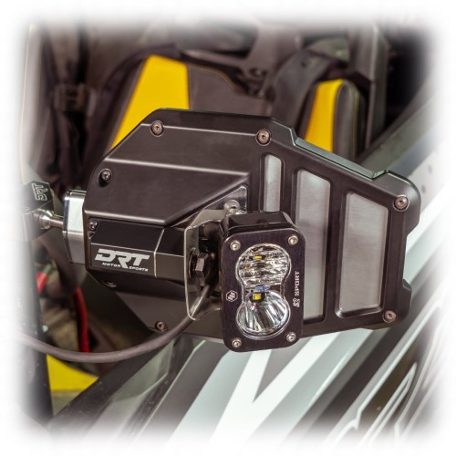 DRT Motorsports Billet Aluminum Tactical Convex Side Lighted Mirror Set Kit DRT Motorsports Billet Aluminum Tactical Convex Side Lighted Mirror Set Kit