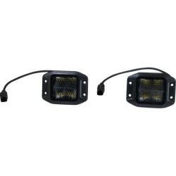 Moose Offroad 4" Flush mount Black Out LED Pod Lights