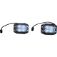 Moose Offroad 4" Flush mount Black Out LED Pod Lights