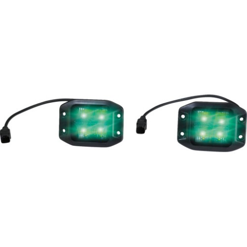 Moose Offroad 4" Flush mount Black Out LED Pod Lights