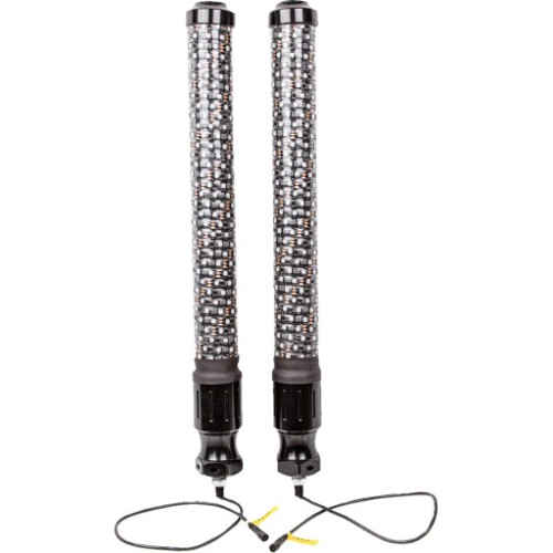 Moose Offroad Quick Release LED Whips 2" Diameter