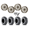 EFX MotoMTC 34x10-20 Tires on ITP Hurricane Bronze Wheels
