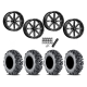 EFX MotoMTC 32x10-18 Tires on MSA M41 Boxer Wheels