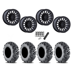 EFX MotoMTC 28x10-15 Tires on Fuel Rincon Blackout Beadlock Wheels