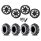 EFX MotoMTC 26x9-14 & 26x11-14 Tires on ITP Hurricane Satin Black Wheels